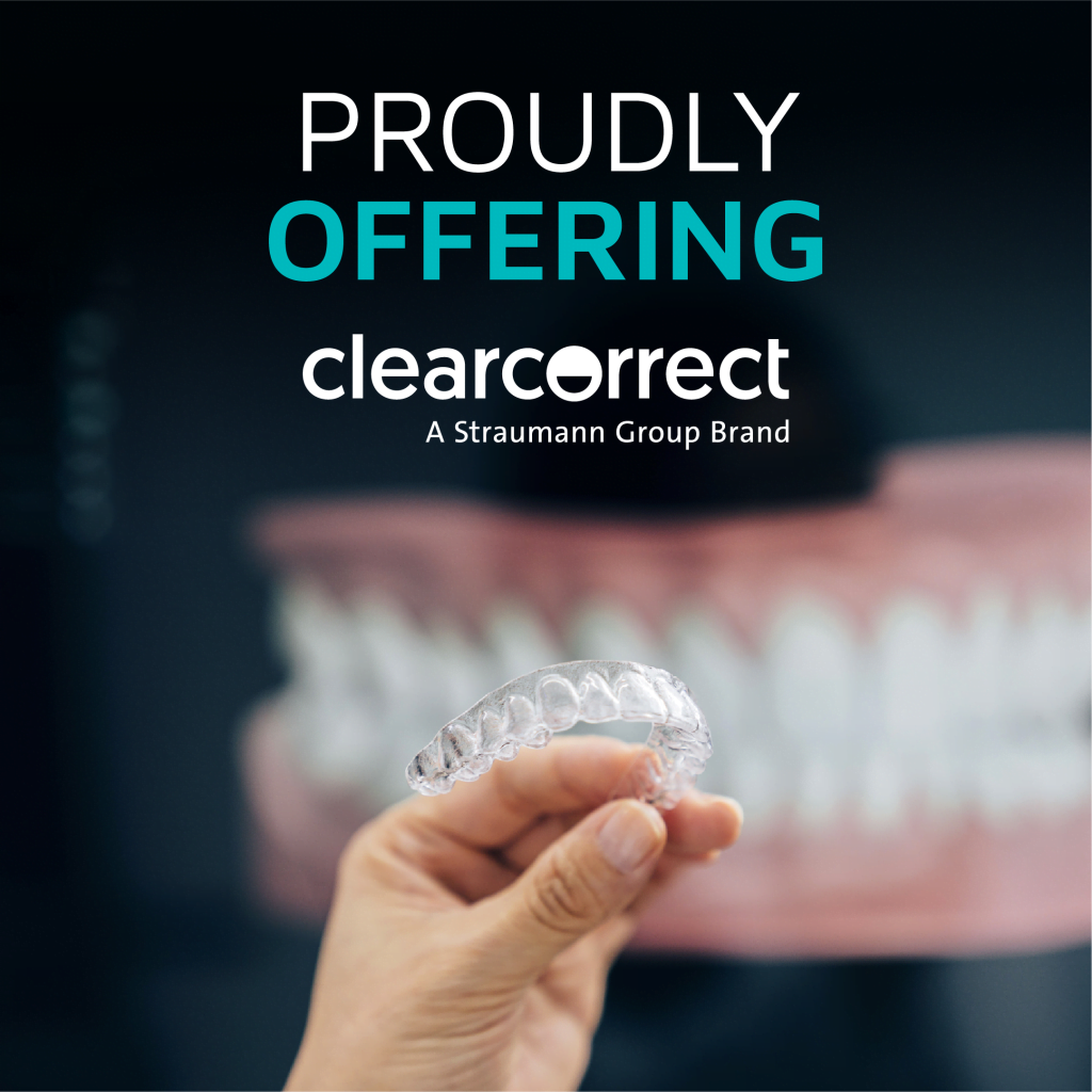 clearcorrect offered by beecroft smiles